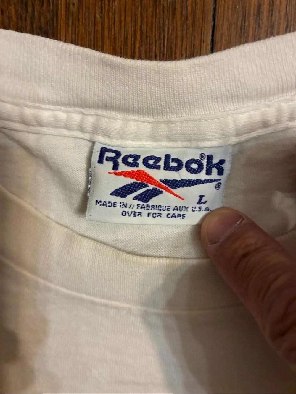 Vintage Reebok cal state Fullerton basketball tshirt size large